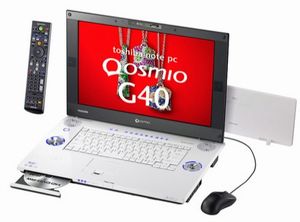 Toshiba Qosmio G40: nově i s HD DVD-RW mechanikou