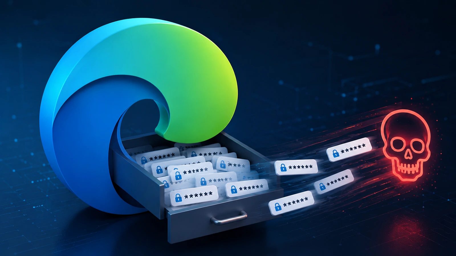 Microsoft Edge nechává hesla v RAM v nezašifrované podobě