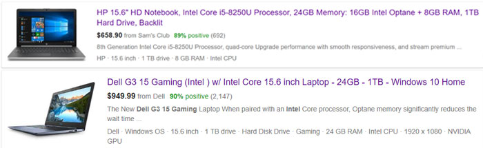 Dell a HP inzerují Optane jako RAM, hraje v tom roli i Intel?