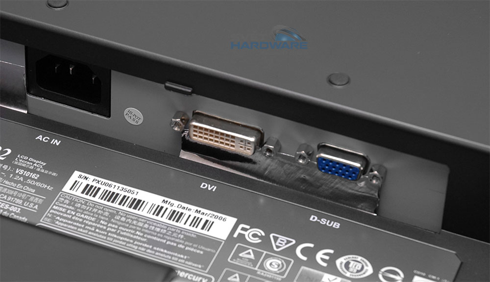 Megatest 19" LCD: ViewSonic VX922