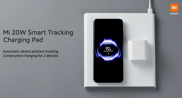 Mi Smart Tracking Charging Pad: bezdrátová nabíječka pro 2 zařízení