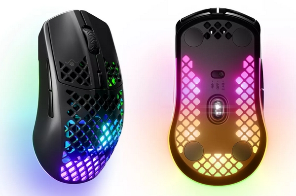 SteelSeries Aerox 3: ultralehká herní myš s drátem nebo bez