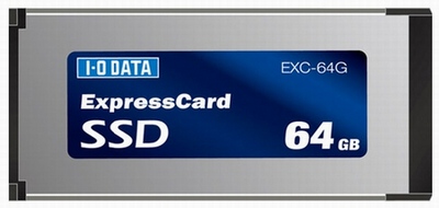 I-O Data uvádí nová SSD do slotu ExpressCard