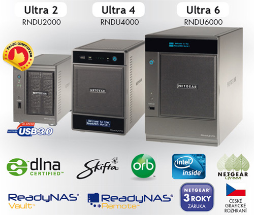 Netgear ReadyNAS Ultra: elektronický ráj pro vaše data