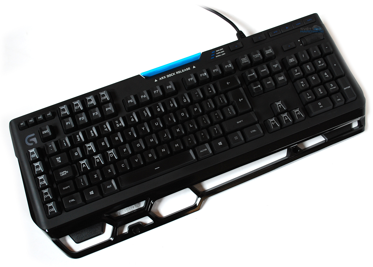 Logitech G910 Orion Spark: pestrobarevná mechanika