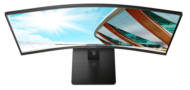 Už i pracovní monitory mají zakřivení: AOC uvádí CU34P2C s 1500R