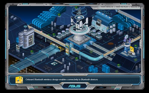 Digiton - hra o základní desky firmy Asus