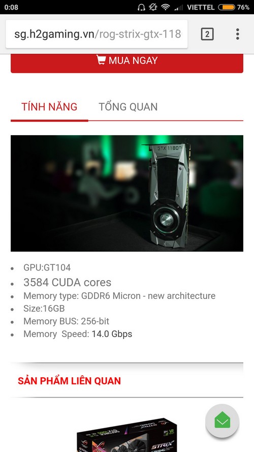 GeForce GTX 1180 s GT104 se objevila ve vietnamském obchodě