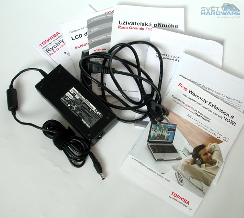 Test herních notebooků: Toshiba Qosmio F50