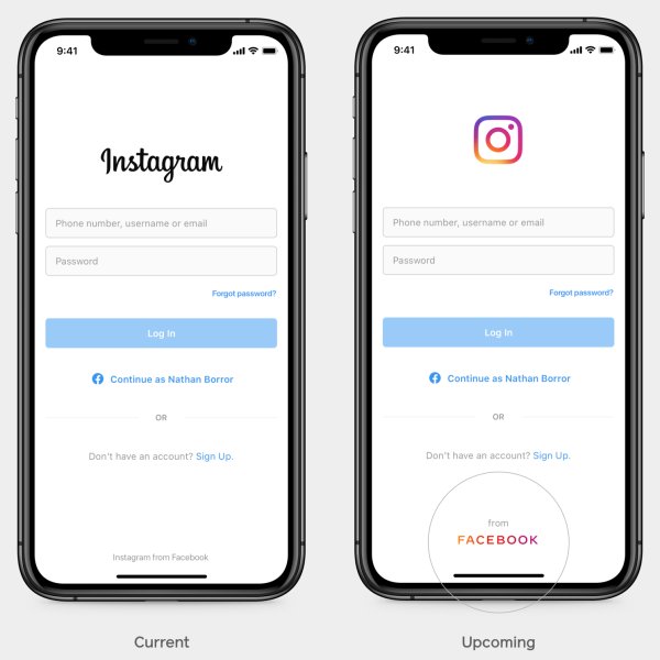 Facebook mění své logo, chce odlišit firmu a sociální síť
