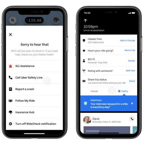 Uber bude detekovat nehody pomocí senzorů telefonů
