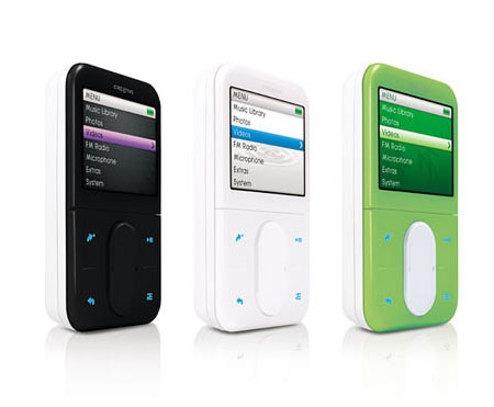 Nový mp3 přehrávač společnosti Creative