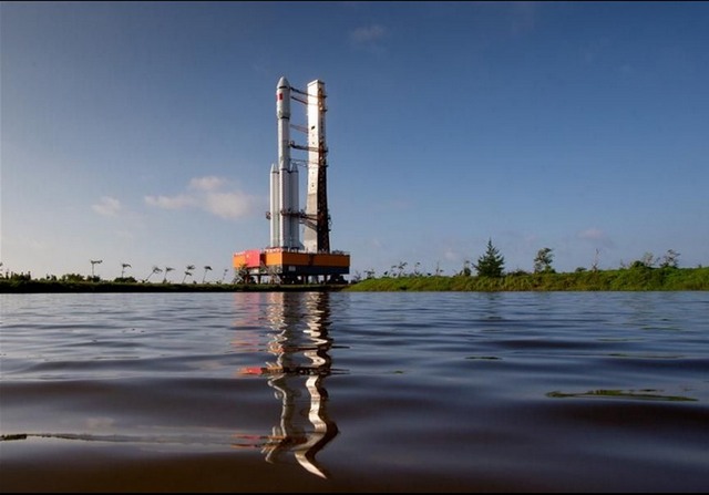 Čína vypustila svou první zásobovací raketu na cestě ke stavbě stanice