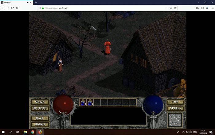 Původní Diablo si nyní můžeme zahrát ve webovém prohlížeči