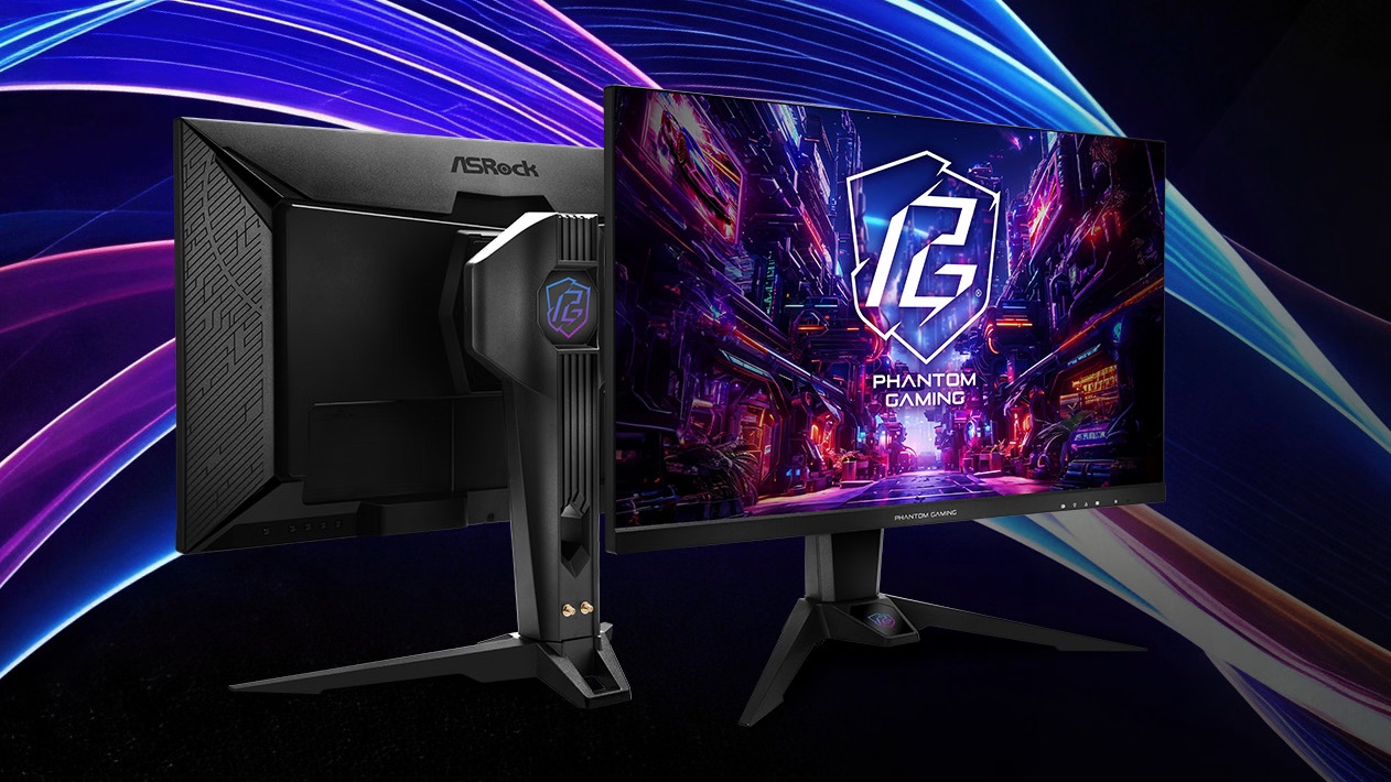 ASRock uvedl herní monitor PG27QFW2A se 400Hz IPS panelem