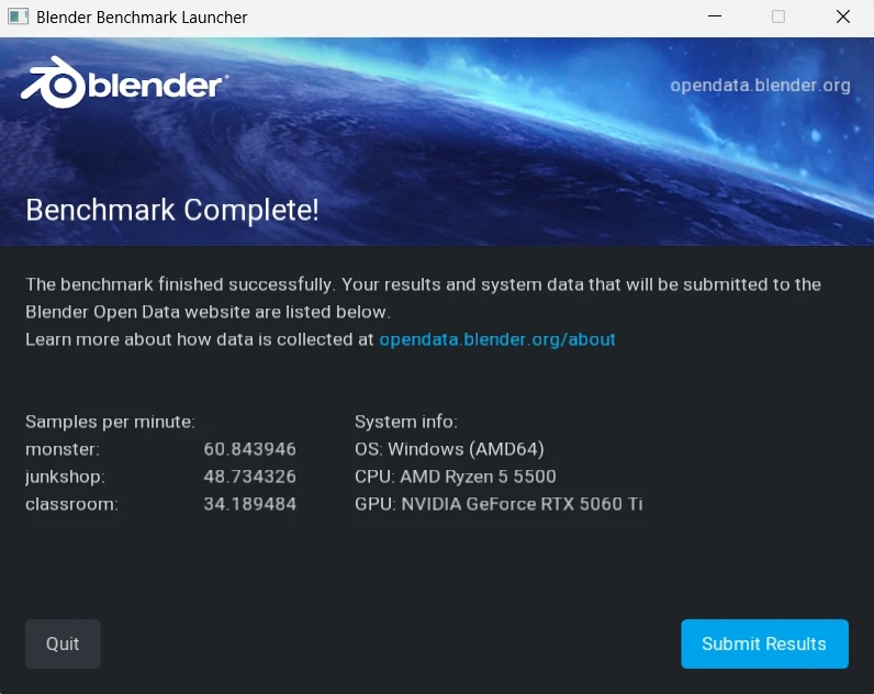 TIGO Gamer R5-5500 (Blender CPU - Ryzen 5 5500)
