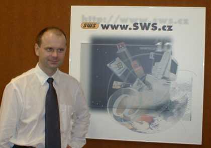 Setkání se Stanislavem Skaličkou - obchodním ředitelem firmy SWS