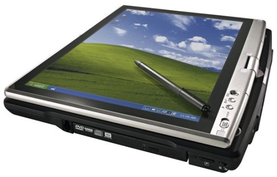 Tablet PC-notebook Toshiba Tecra M4 na českém trhu