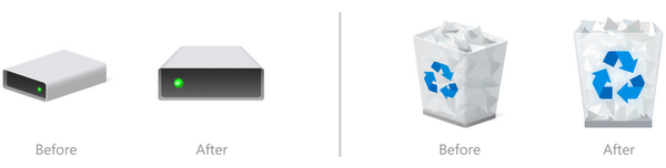 Průzkumník ve Windows 10 získává nové ikony. Barevnější než dříve