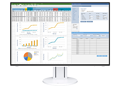 Eizo FlexScan EV2457: pro komfortní práci na více monitorech