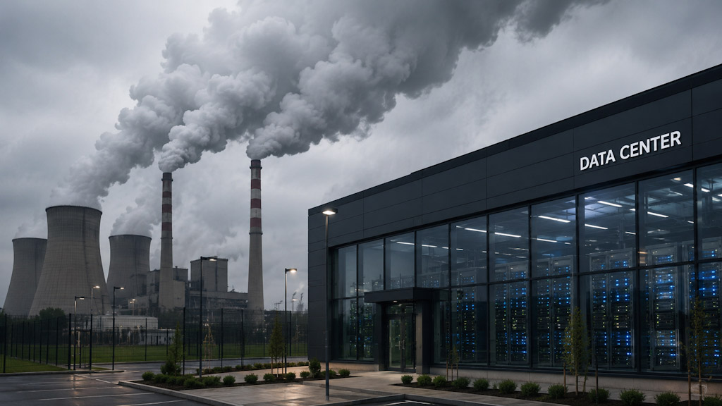 Datová centra prý emitují o 57 % více emisí CO2, než se očekávalo