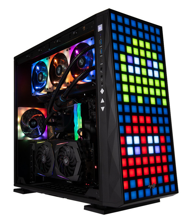 In Win 309: skříň s grafickým displejem přes celé čelo