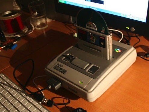 Casemod v duchu SNES