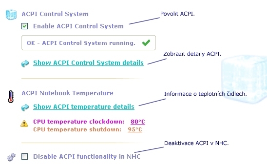 Notebook Hardware Control (NHC)