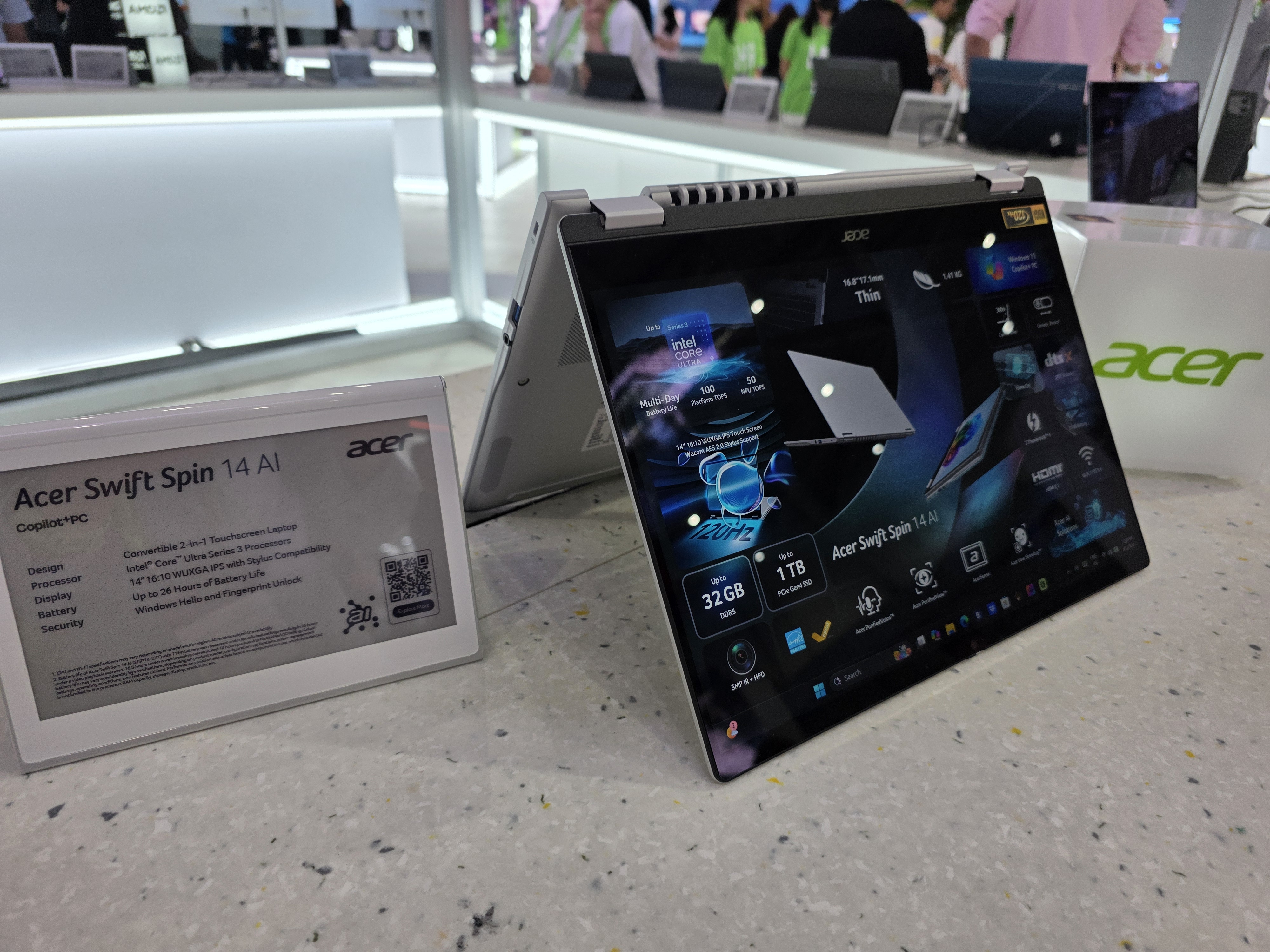 Acer Swift Spin 14 AI