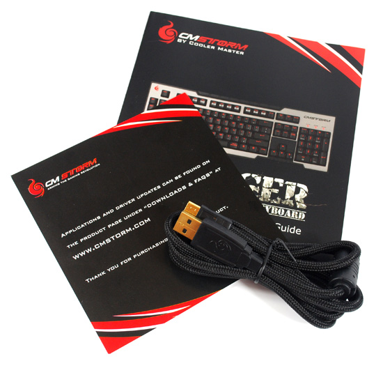 CM Storm Trigger: mechanika s podsvícením