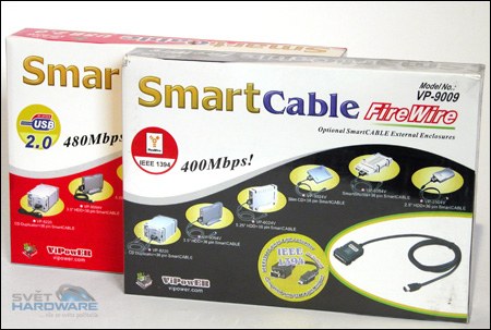 Test 6 externích HDD boxů