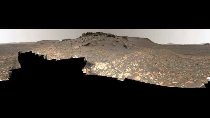 Rover Perseverance vyfotil 2,5GPx snímek Marsu