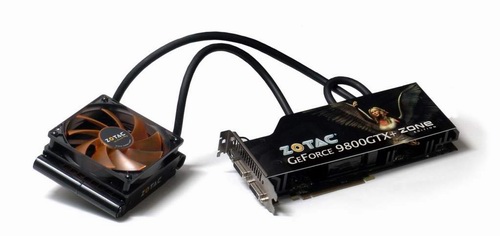 ZOTAC přichází s GeForce 9800 GTX+ Zone Edition chlazenou vodou
