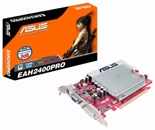 ASUS vypouští na trh karty s čipy Radeon HD 2600 a HD 2400