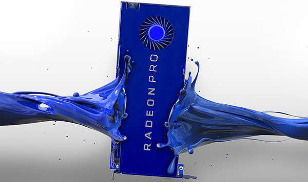 Profesionální grafické karty AMD Radeon Pro WX s Polarisem
