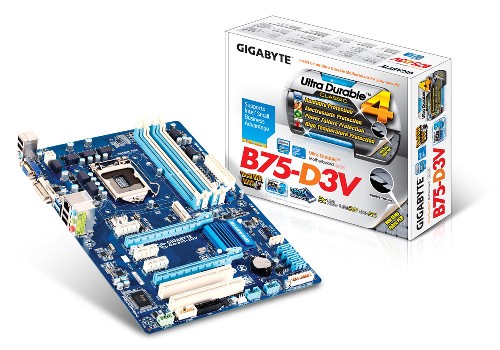 Gigabyte představuje základní desky řady B75