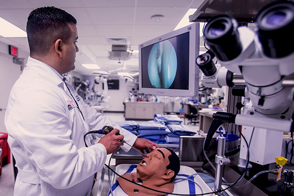 Lebky vyrobené 3D tiskem se budou využívat k trénování endoskopie