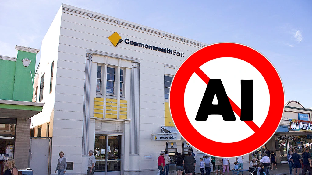 Commonwealth Bank couvá s nasazením AI, vyhozených 45 zaměstnanců chce zpátky
