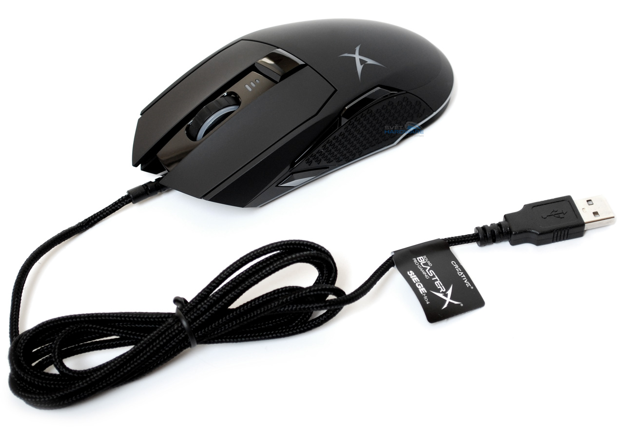 Creative Sound BlasterX Siege M04: herní myš