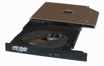 První HD DVD mechanika pro notebooky