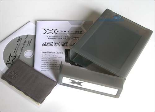 Cooler Master X Craft 360 - moderní HDD box