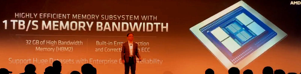 AMD představilo také 7nm Vegu na Radeon Instinct