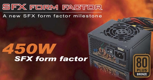 SilverStone si připravil malý 450W zdroj formátu SFX