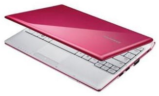 Netbooky Samsung N150 Plus také v červené a růžové