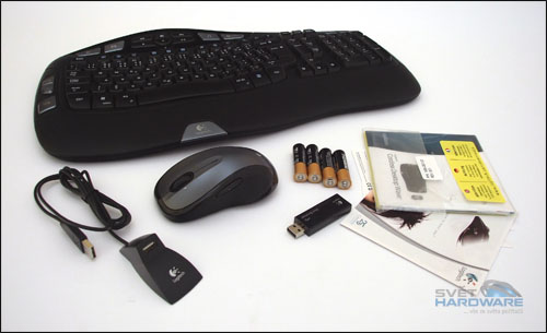 Logitech Cordless Desktop Wave - Ergonomie na prvním místě