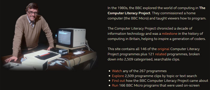 BBC zveřejnila celý historický archiv pořadů o počítačích