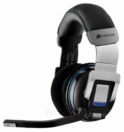 Corsair uvádí bezdrátový headset i skříně Vengeance