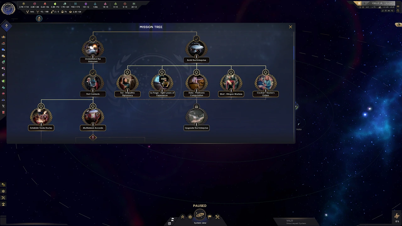 Star Trek: Infinite: gameplay trailer na grand strategii od Paradox Interactive