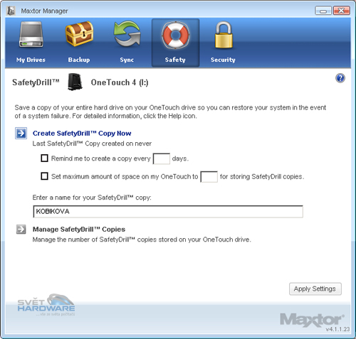 Test 500GB 3,5" externích pevných disků: 1. část
