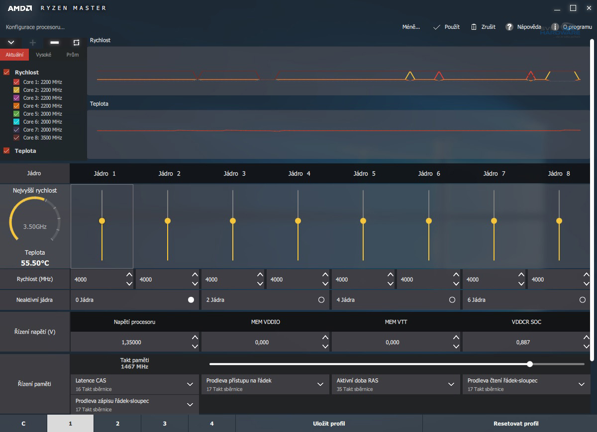 Ryzen 1700X a 1800X v testech: AMD povstalo